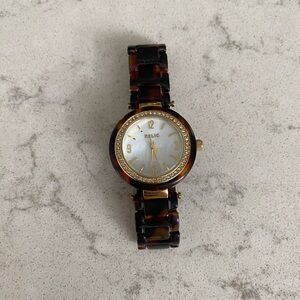 Relic tortoise shell watch